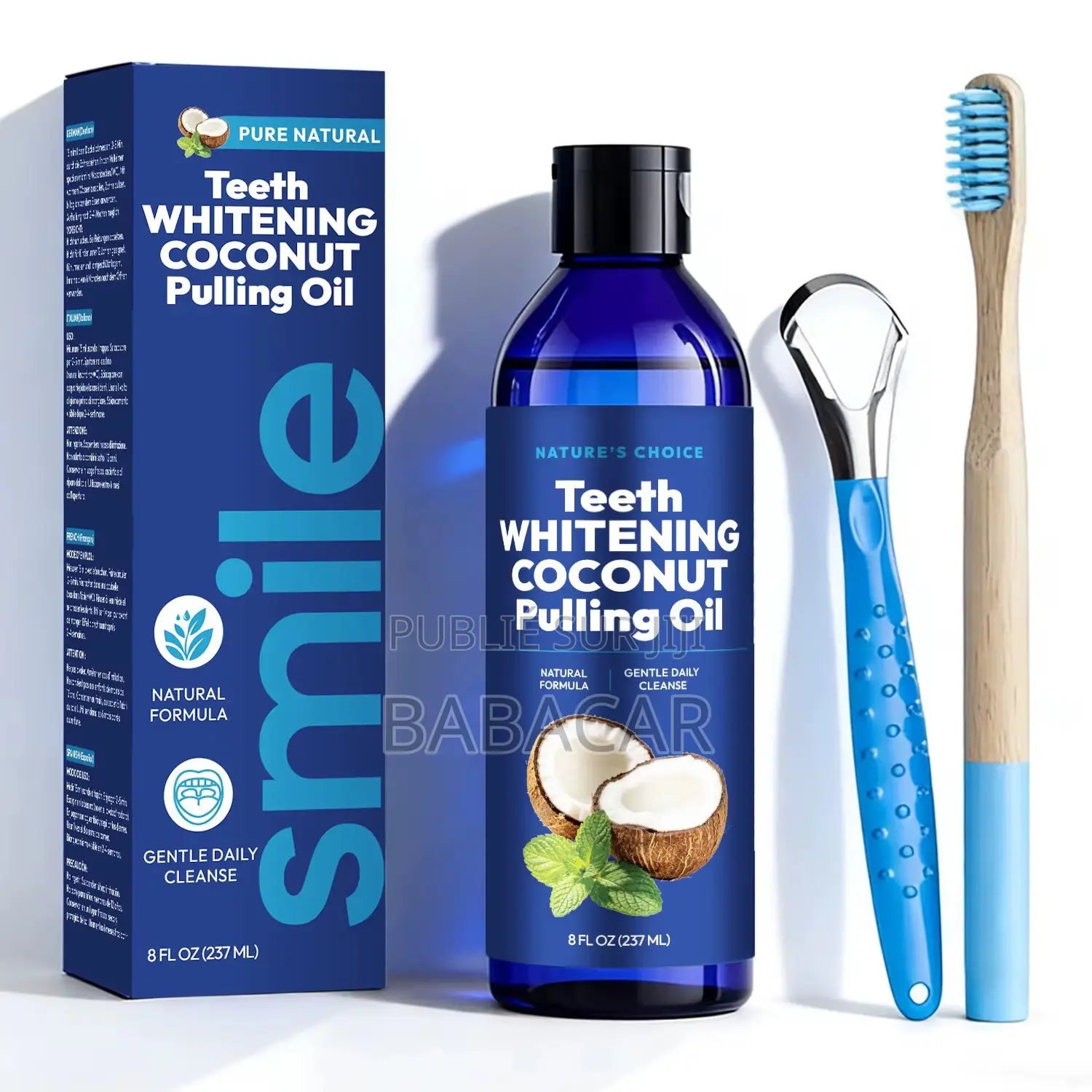 Pack Éclat Dentaire : Dents Blanches & Accessoires Offerts