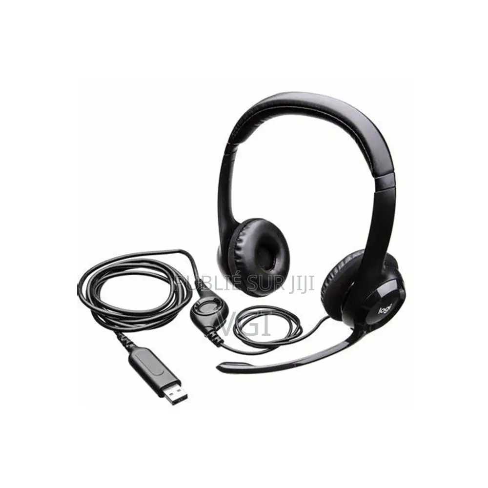 Logitech H390 – Casque USB Professionnel