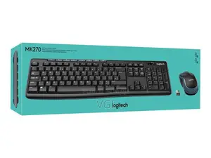 Logitech MK270 – Clavier Et Souris Sans Fil 2.4 GHz / Portée 10 M