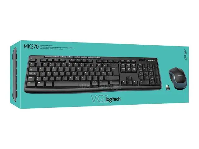 Logitech MK270 – Clavier Et Souris Sans Fil 2.4 GHz / Portée 10 M