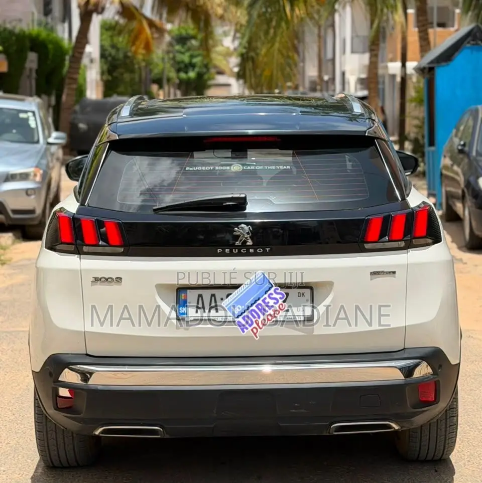 Peugeot 3008 2018 Blanc