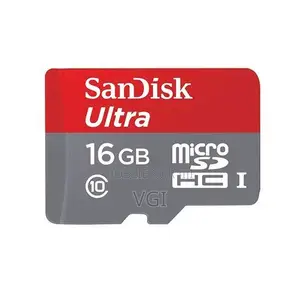 SanDisk Ultra 16 Go – Carte Micro SDHC Class 10