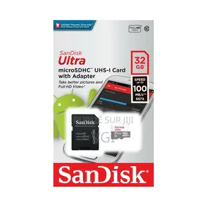 SanDisk Ultra 32 Go – Carte Micro SDHC/XC Class 10 A1