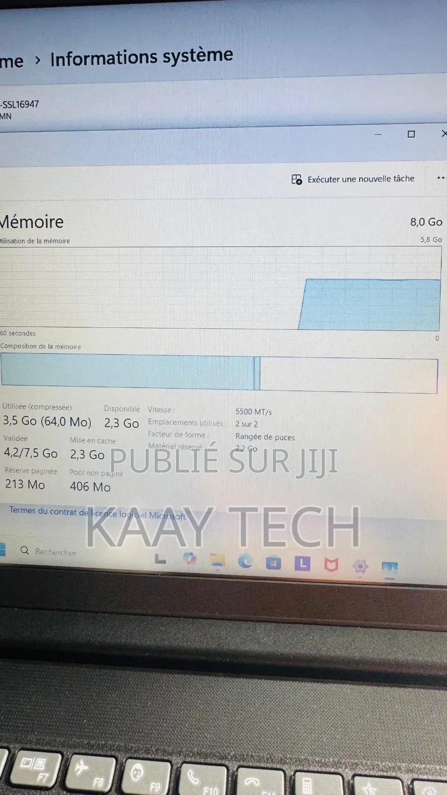 Nouveau Ordinateur portable Lenovo V15 G4 8GB AMD Ryzen 3 SSD 512GB