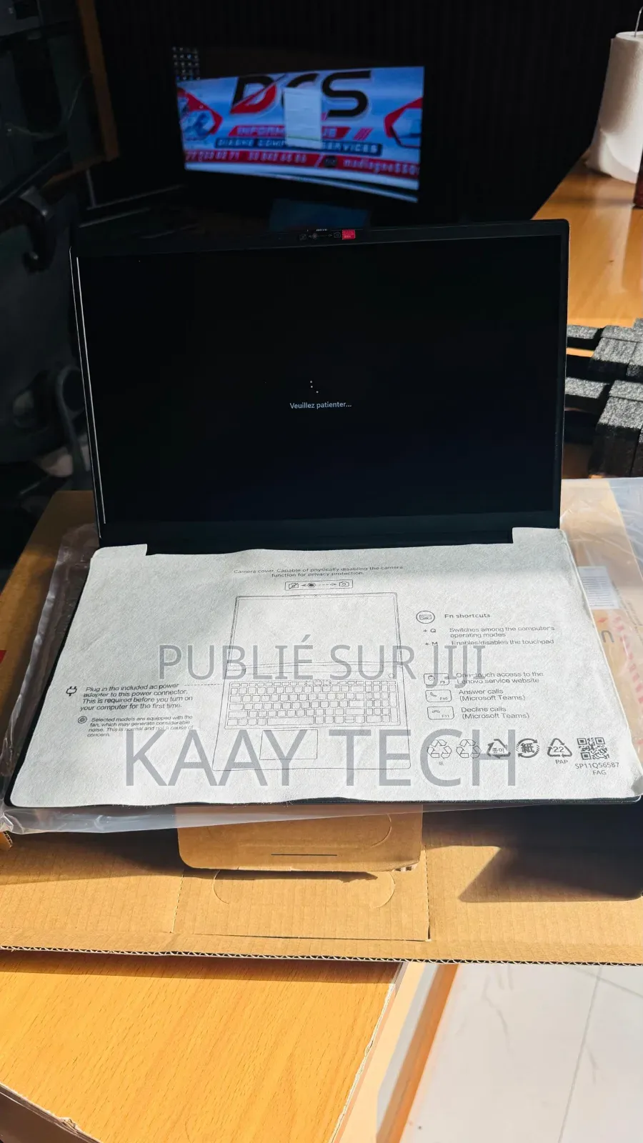 Nouveau Ordinateur portable Lenovo V15 G4 8GB AMD Ryzen 3 SSD 512GB