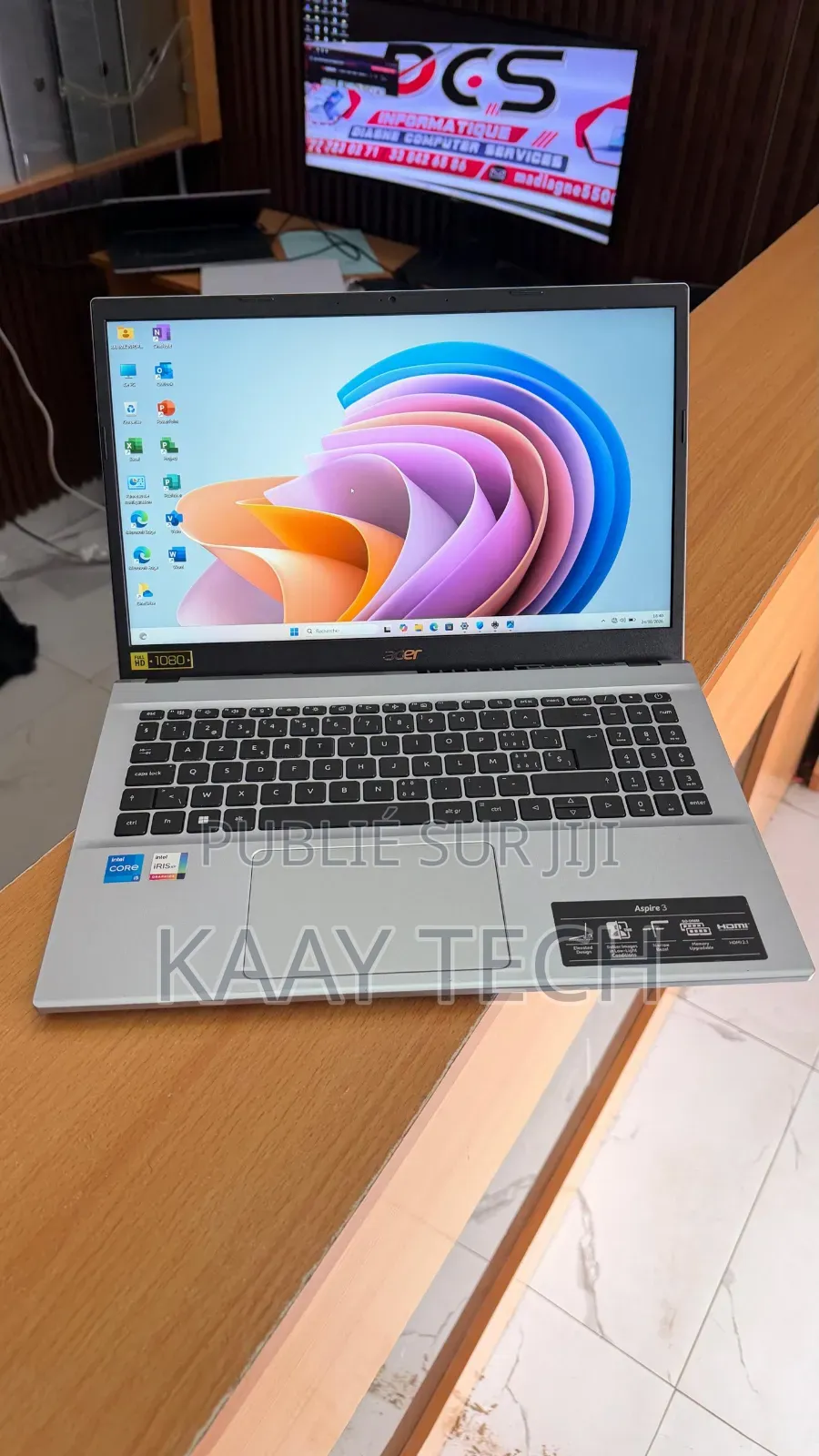 Nouveau Ordinateur portable Acer Aspire 3 16GB Intel Core i5 SSD 512GB