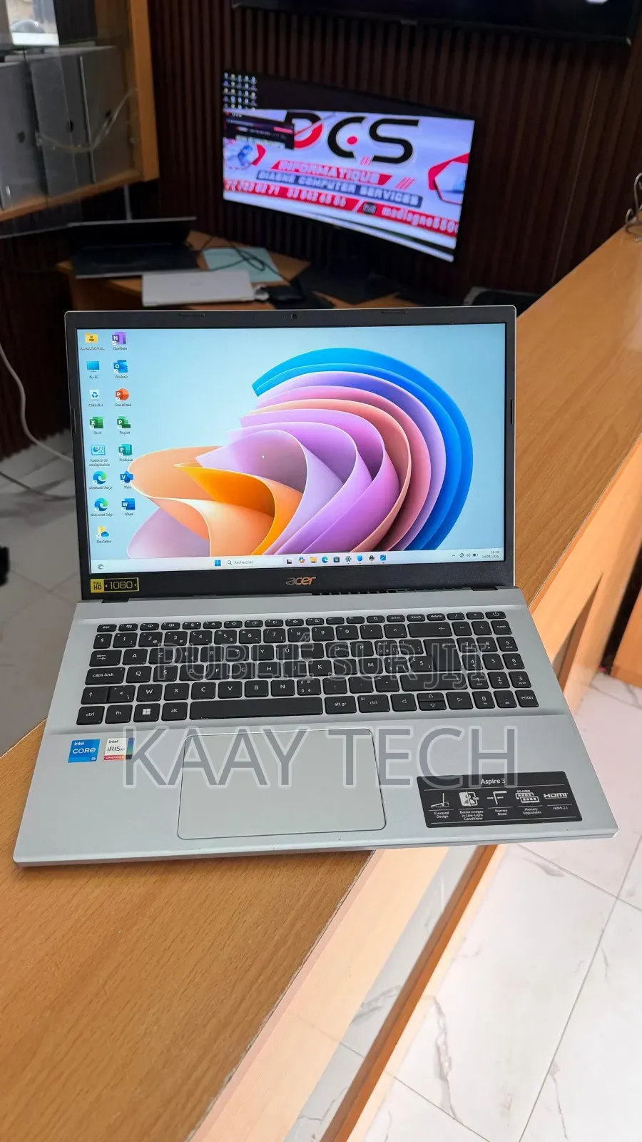 Nouveau Ordinateur portable Acer Aspire 3 16GB Intel Core i5 SSD 512GB