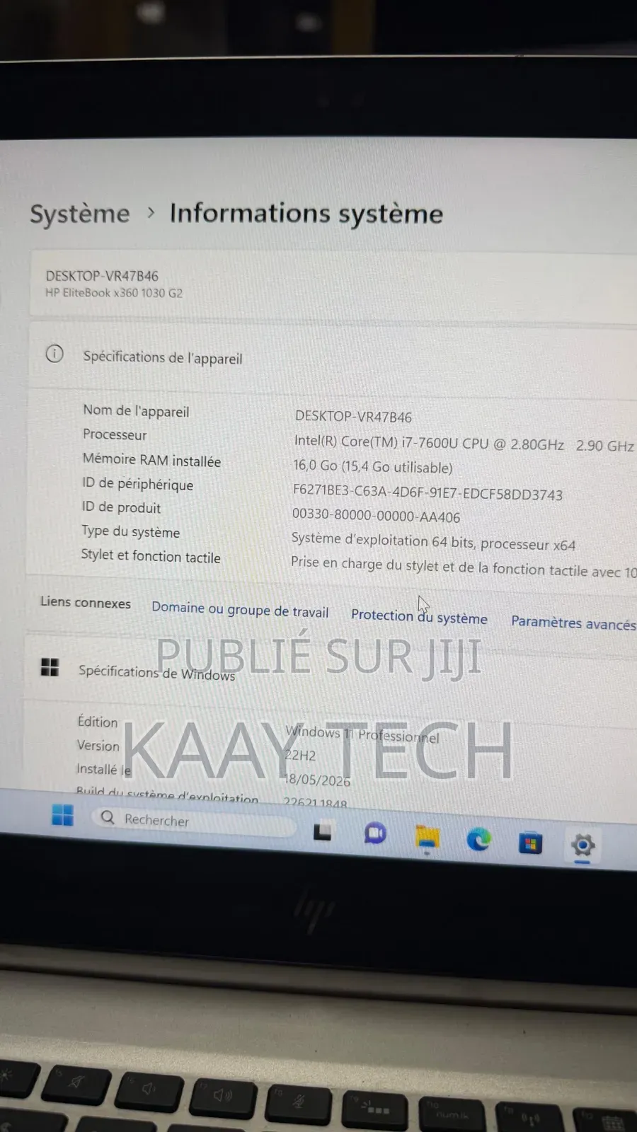 HP EliteBook X360 1030 G2 16GB Intel Core i7 SSD 512GB
