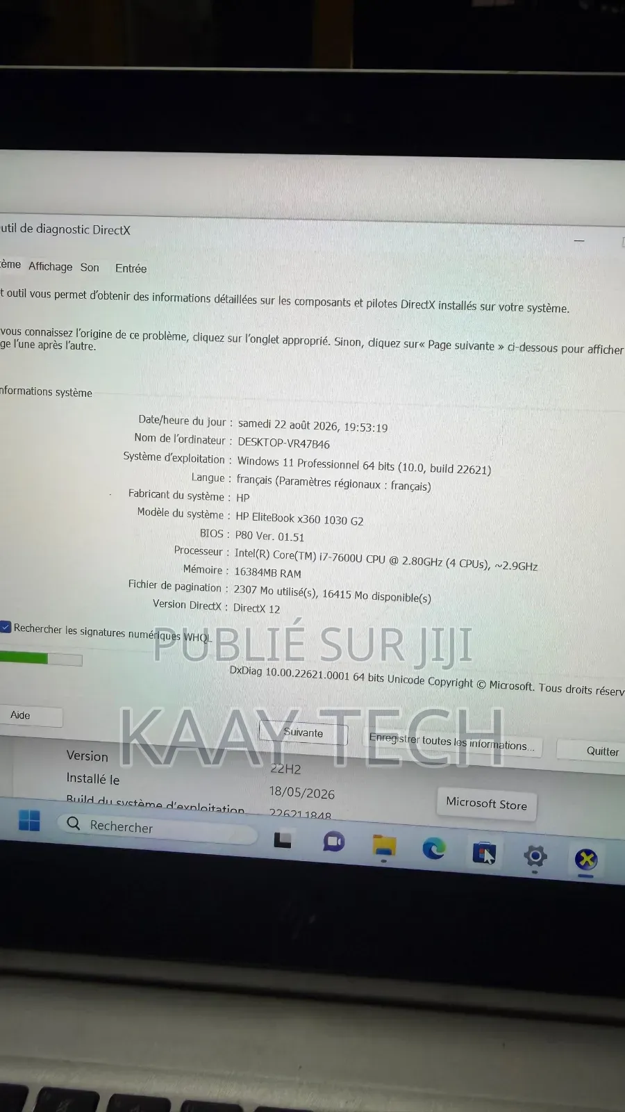 HP EliteBook X360 1030 G2 16GB Intel Core i7 SSD 512GB