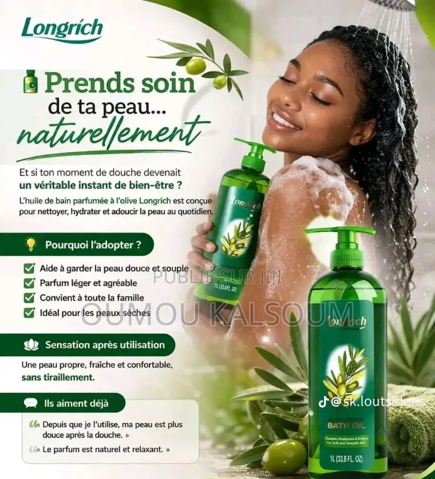 Gel D’olive Longrich