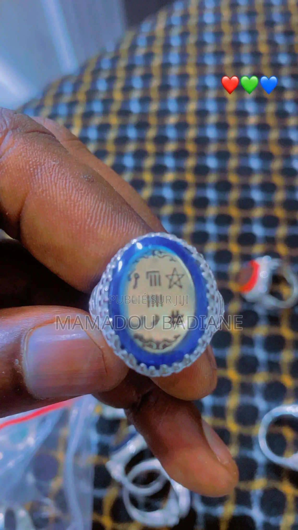 Bague  Khatim en Argent 925