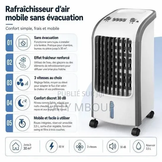 Ventilateur À Eau 5L