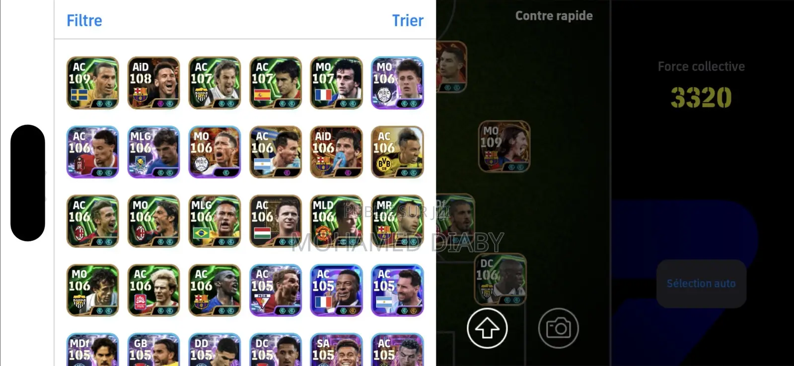 Compte Efootball