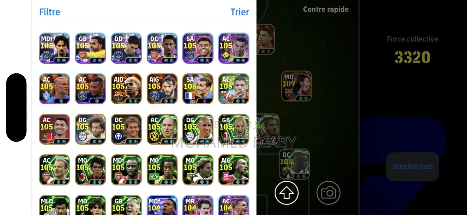 Compte Efootball