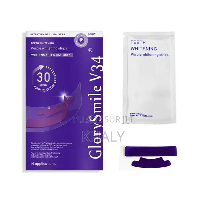 Bandes De Blanchissement Dentaire Glory Smile V34