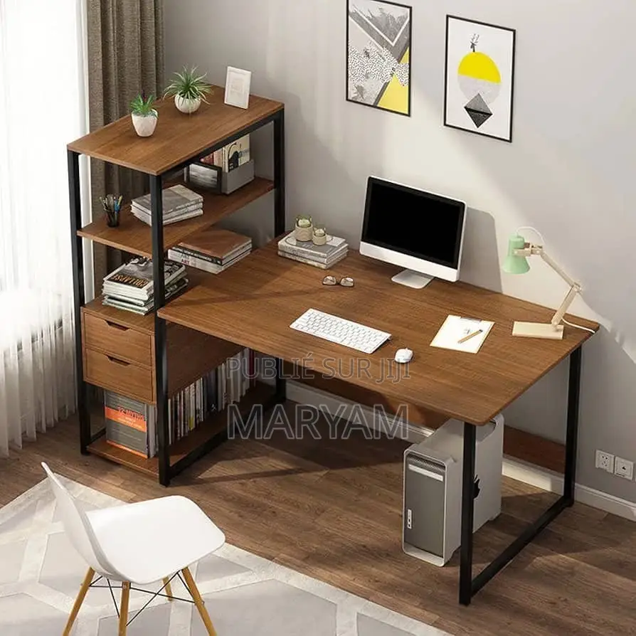 Bureau Avec Étagére