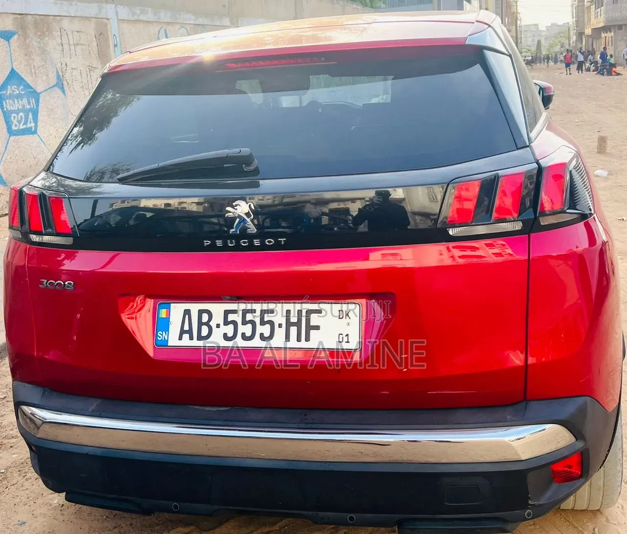 Peugeot 3008 2018 Rouge