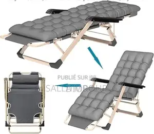 Chaise Pliante Longue Avec Housse