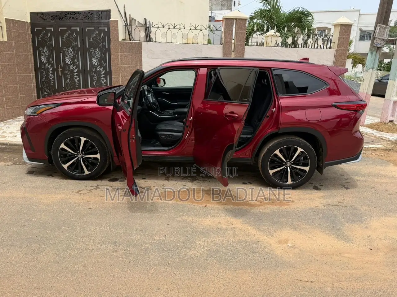 Toyota Highlander XSE 2022 Rouge