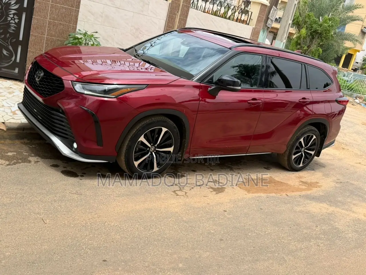 Toyota Highlander XSE 2022 Rouge