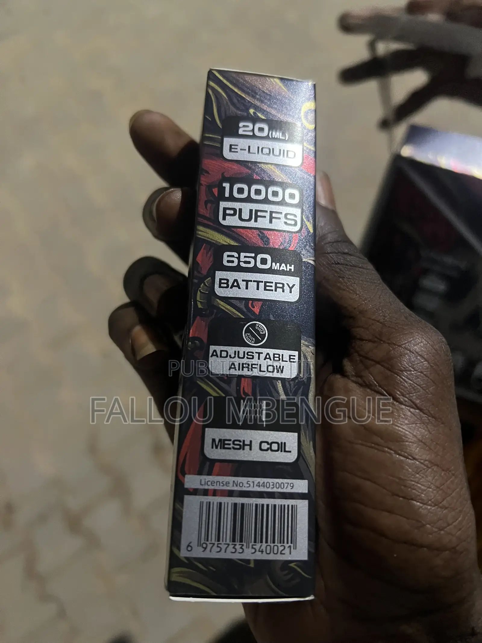 Puff VNSN 10000 Coups