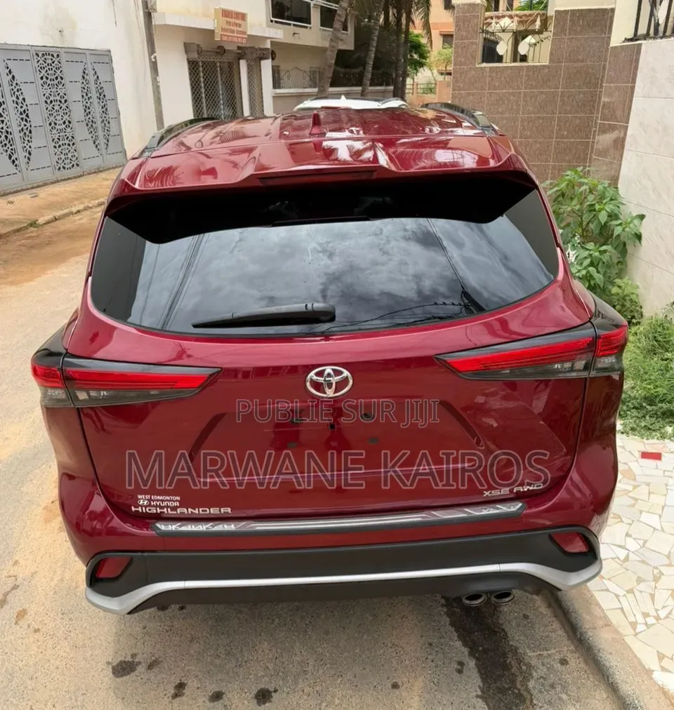 Toyota Highlander 2022 Rouge