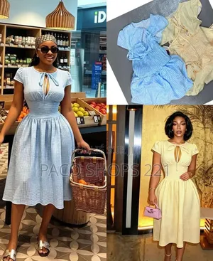 Robe Midi Chic – Style Côtelé & Vintage