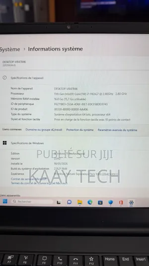 Nouveau Lenovo ThinkPad E15 16GB Intel Core i7 SSD 512GB