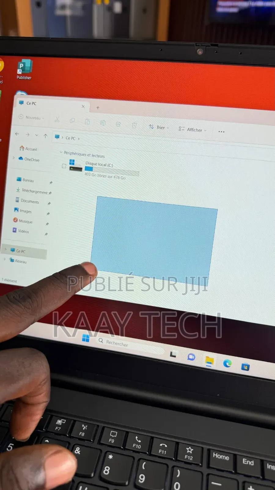 Nouveau Lenovo ThinkPad E15 16GB Intel Core i7 SSD 512GB