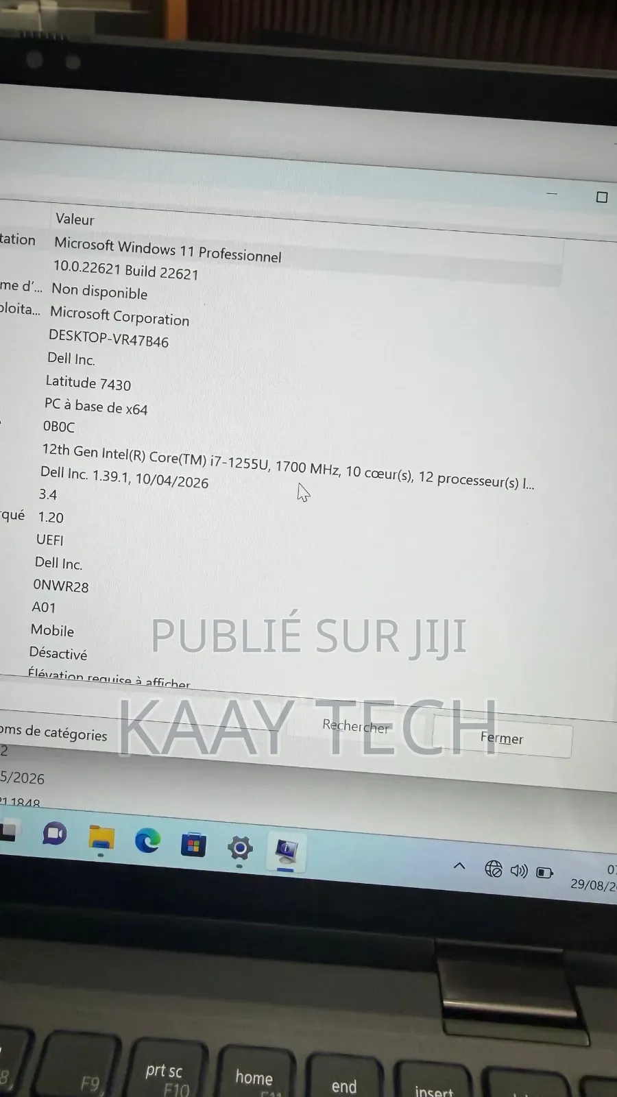 Nouveau Dell Latitude 7430 16GB Intel Core i7 SSD 512GB