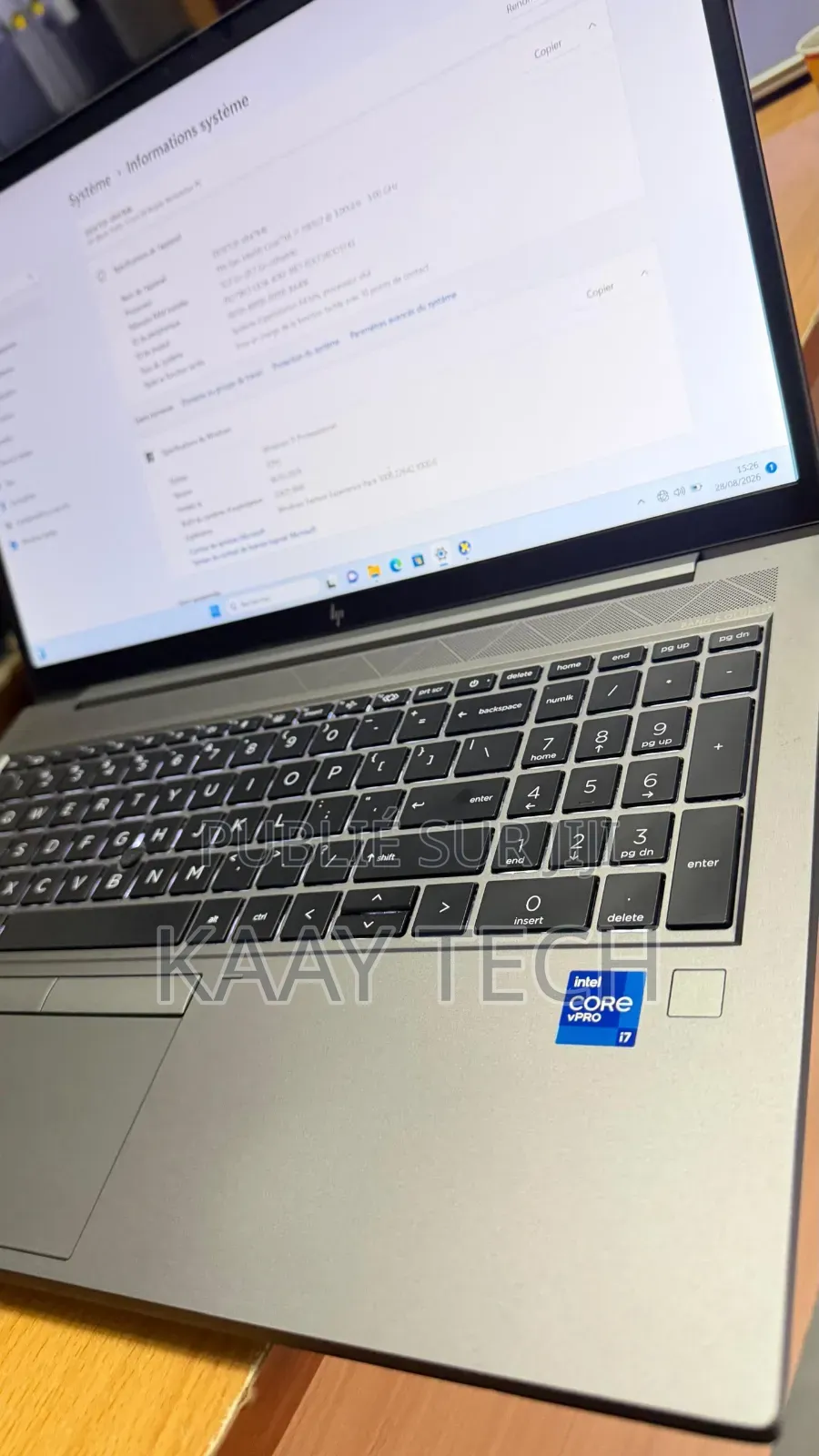 Nouveau HP ZBook Firefly G8 32GB Intel Core i7 SSD 512GB