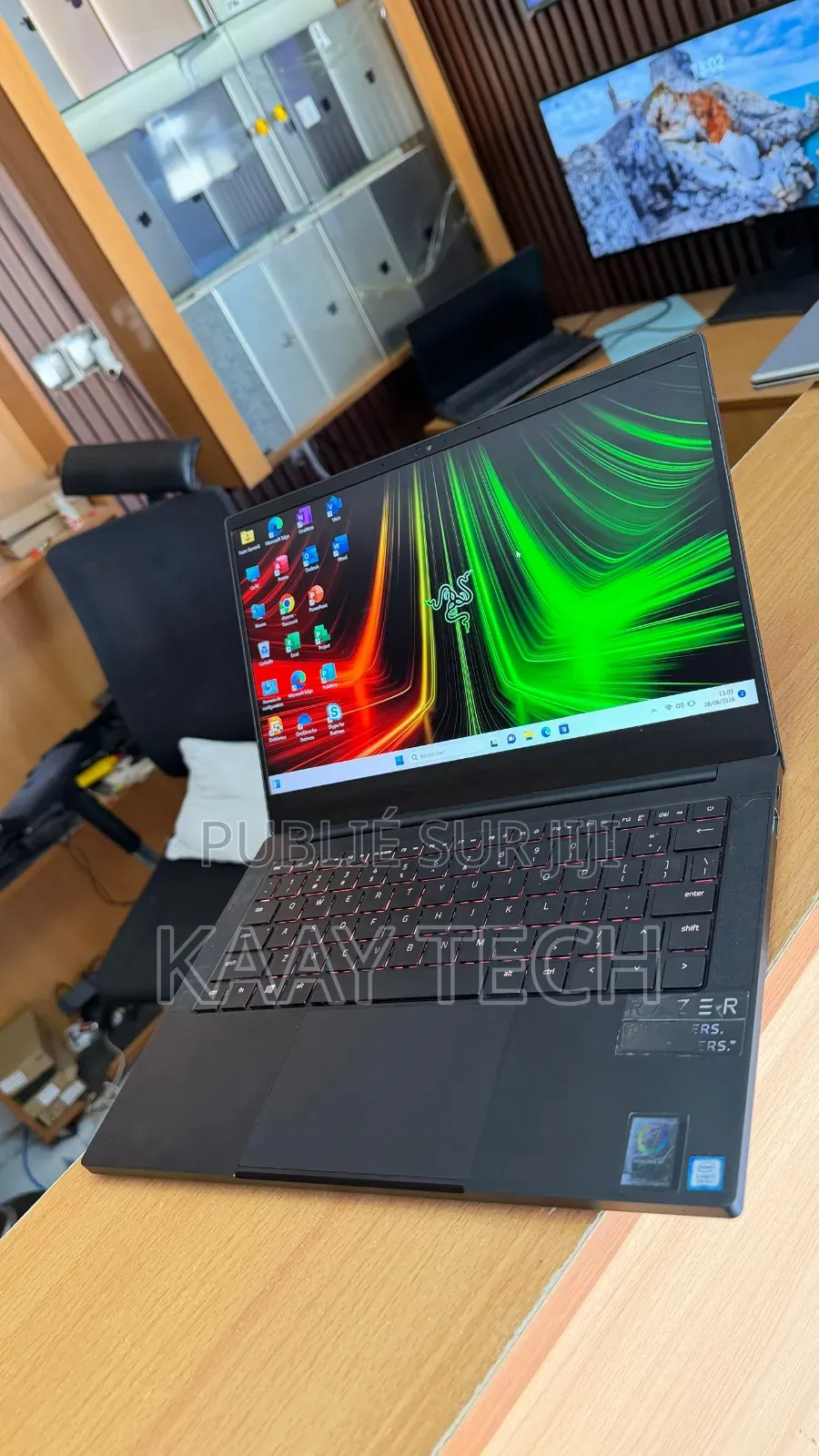 Nouveau Ordinateur portable Razer Lame 16GB Intel Core i7 SSD 512GB