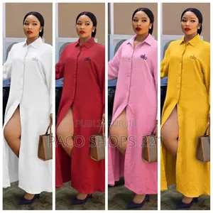 Robe Longue Boutonnée "Alo" – Tendance 2026