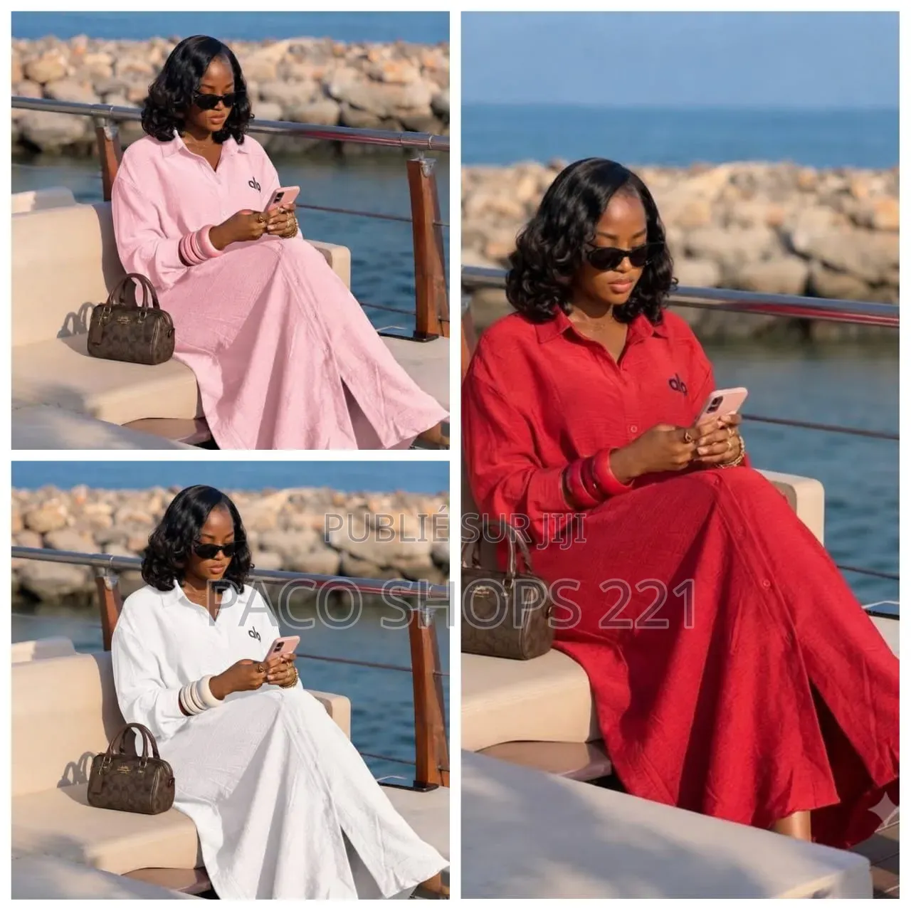Robe Longue Boutonnée "Alo" – Tendance 2026