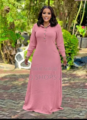 Robe Longue Boutonnée "Alo" – Tendance 2026