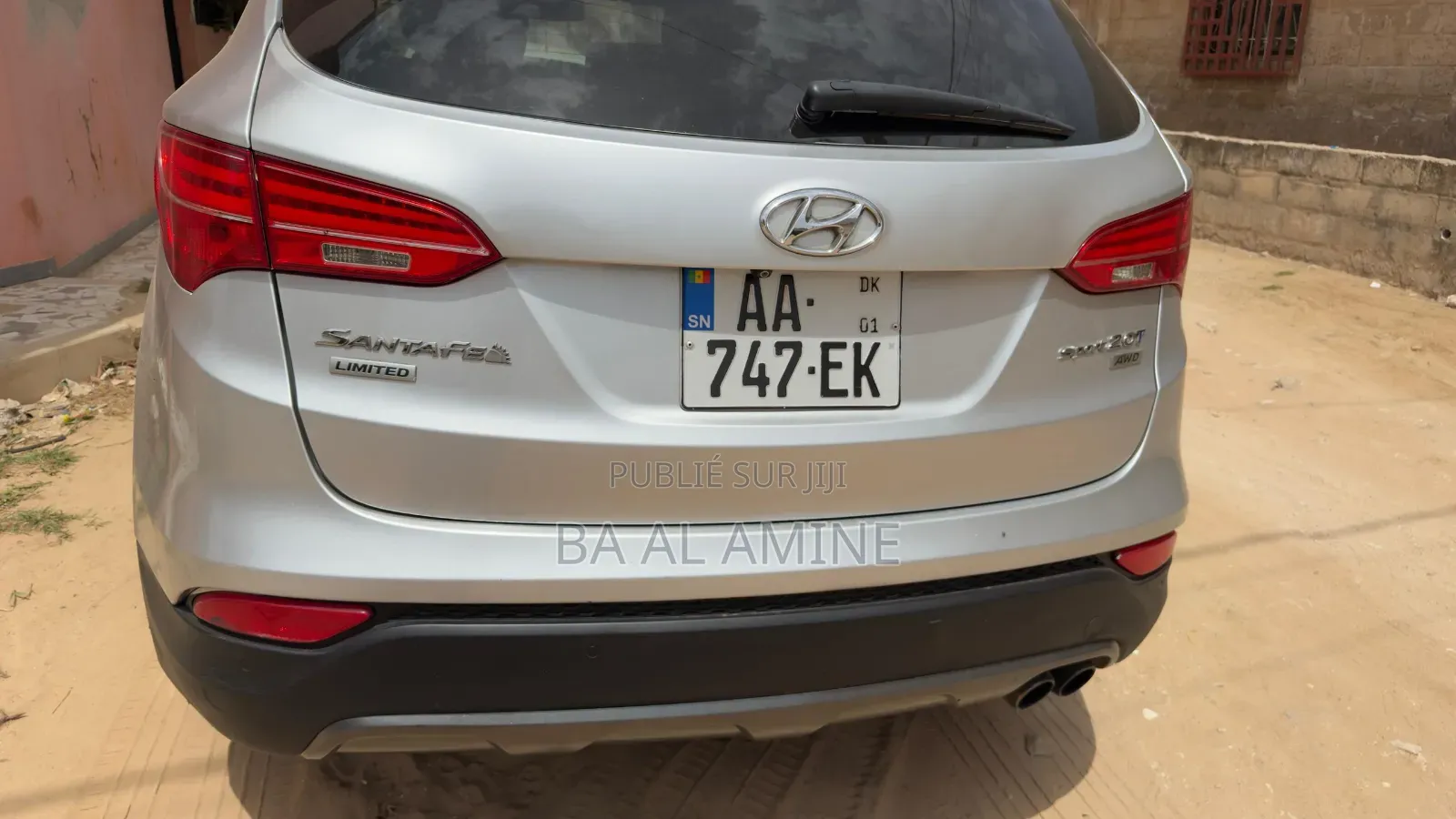 Hyundai Santa Fe 2016 Gris
