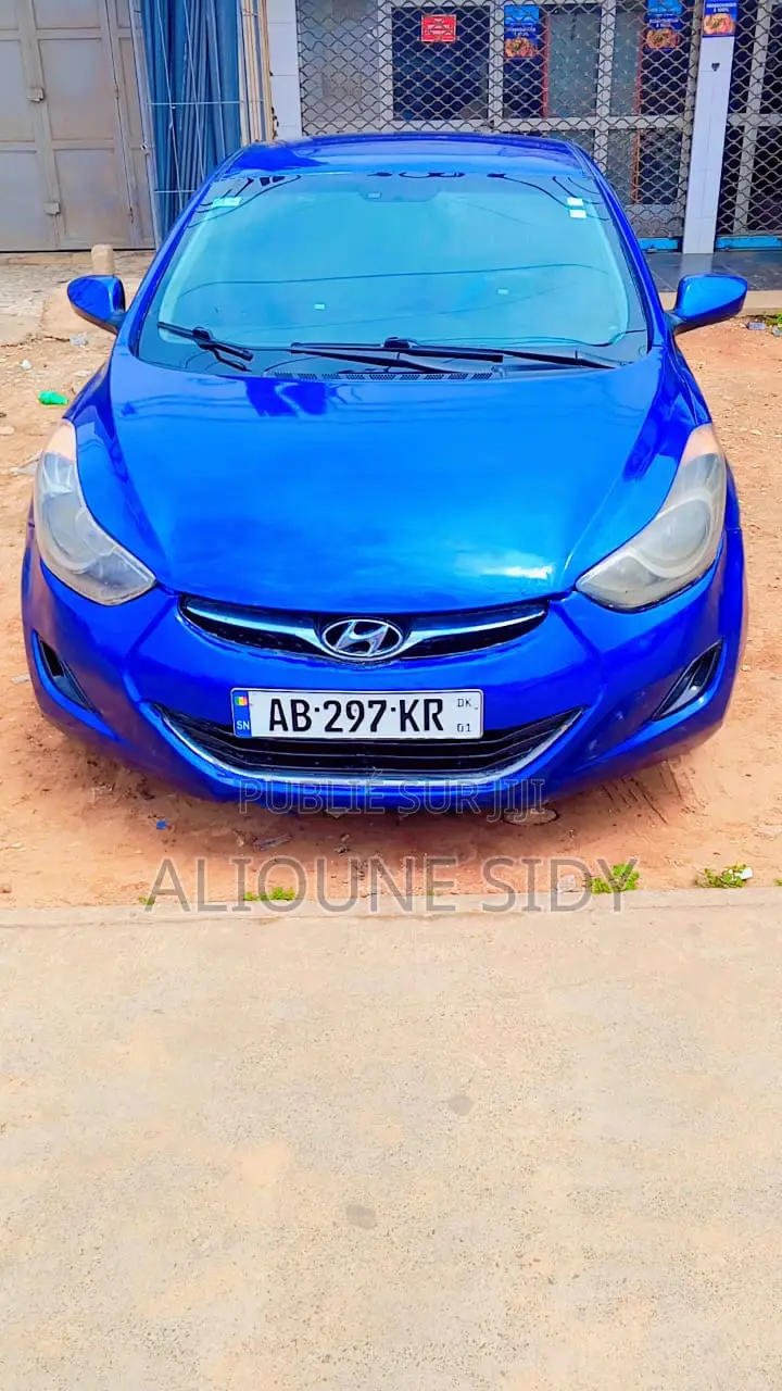 Hyundai Elantra 2013 Bleu