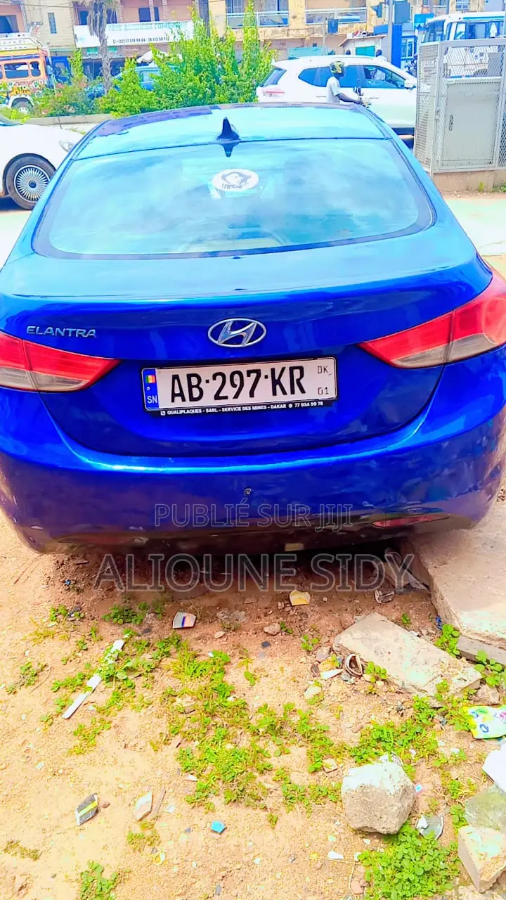Hyundai Elantra 2013 Bleu