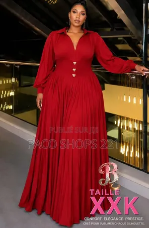 Robe Maxi Haut De Gamme Taille L À XXXL