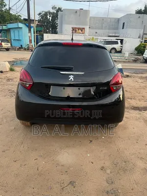Peugeot 208 2016 Noir