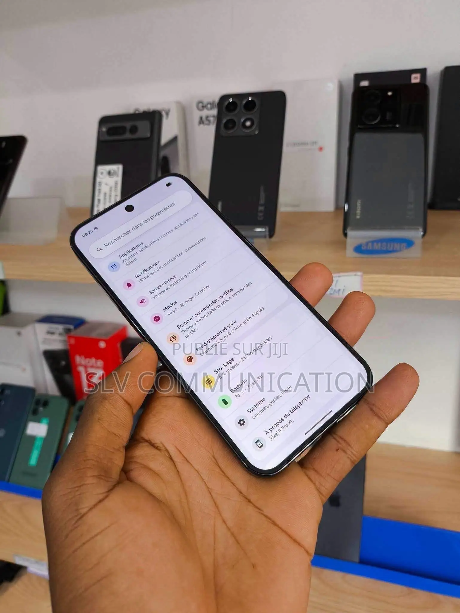 Nouveau Google Pixel 9 Pro XL 256 GB Noir