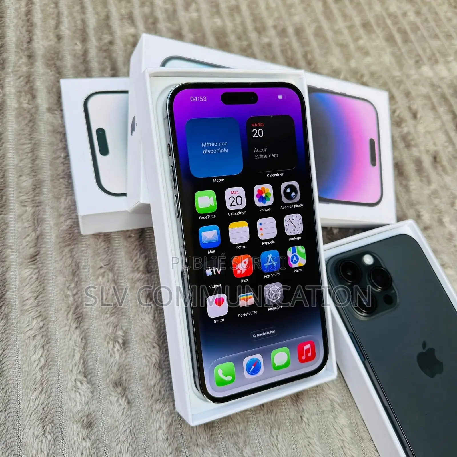 Nouveau Apple iPhone 14 Pro Max 512 GB Gris