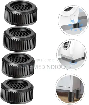 Lot De 4 Supports Pour Machine À Laver Antidérapant Et Amortisseur