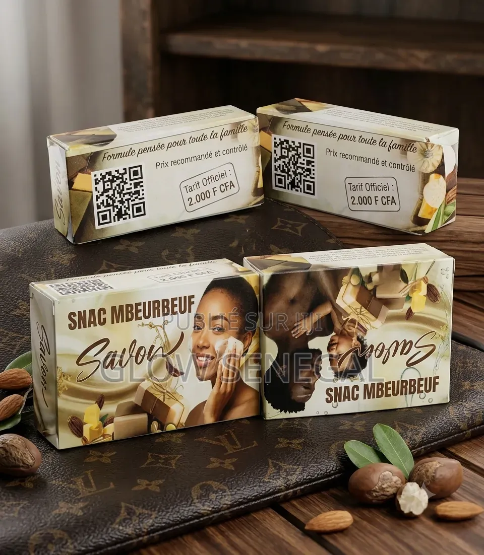 🌿 Glow Care : Authentique Savon Mbeurbeuf 100% Naturel Anti-Boutons