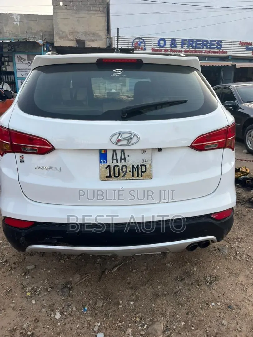 Hyundai Santa Fe 2013 Blanc
