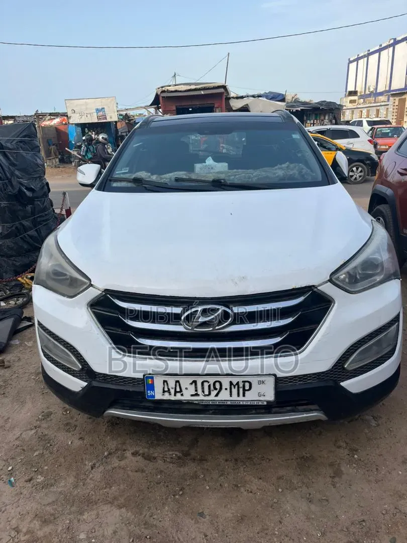 Hyundai Santa Fe 2013 Blanc