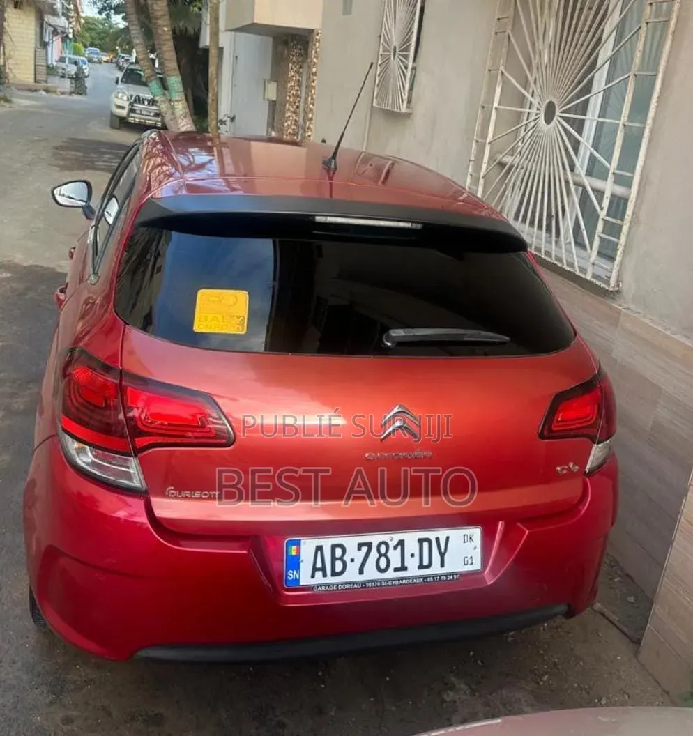 Citroen C4 2016 Rouge
