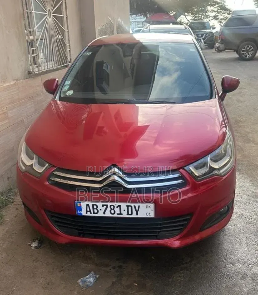 Citroen C4 2016 Rouge