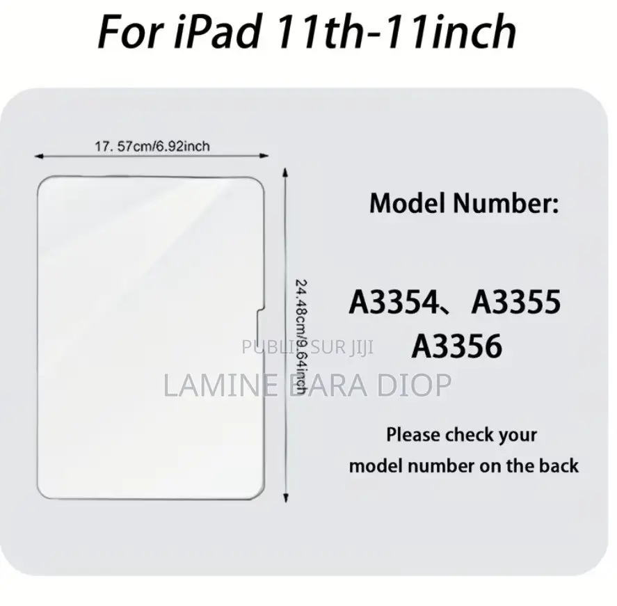 Écran De Protection iPad (Blindé )10e/11e Gen A16