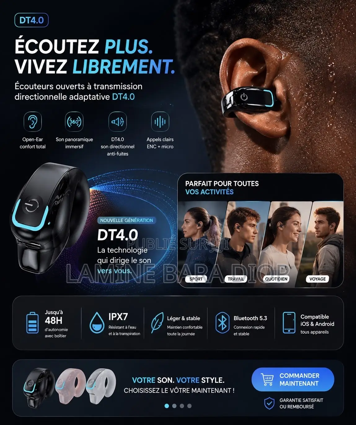 Écouteur Sans Fil